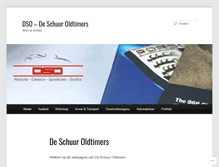 Tablet Screenshot of deschuuroldtimers.com